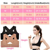 Women Back Brace Support Belt Orthopedic Back Posture Corrector