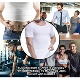 Men Slimming Body Shaper Vest Slimming Underwear Corset Waist Men