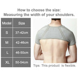 Neck Pain Improve Periarthritis Heating  Shoulder Care Self-heating Bamboo Charcoal Fiber Shoulder Belt Support Relieve Shoulder