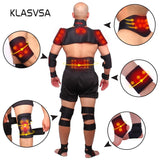 Magnetic Tourmaline Belt Back Neck Lumbar Shoulder Self-heating
